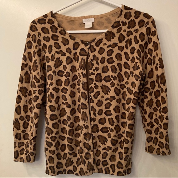 Leopard Cardigan - Picture 1 of 2
